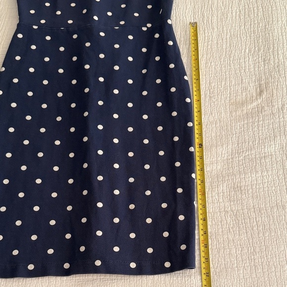 Old Navy Navy and White Polka Dot Mini Dress / S - Picture 6 of 9